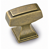 Ручка кнопка, коллекция "Terra", цвет - темная античная бронза (TC024DAB)