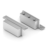 Торцевая заглушка врезной ручки, хром матовый (NA0036.VP000.SLMAN.CH)