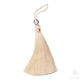 Кисть из ниток полиэстер Fufus 13,5 см/16,6 мм PF732 с бусиной "диско" (8170)