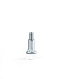 Опора регулируемая, бусола гладкая, белая заглушка (NK006/1/W)