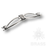 Ручка скоба с кристаллами эксклюзивная коллекция, глянцевый хром 160 мм (274-160-Chrome)