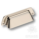 Ручка раковина современная классика, глянцевый никель 64 мм (4529 0064 PN)